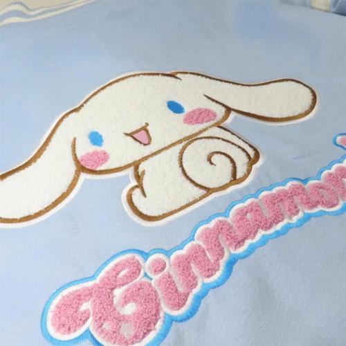 シナモロール サンリオ キャラクター アウター レディース スタジャン スイートブルースカイ L 丸眞