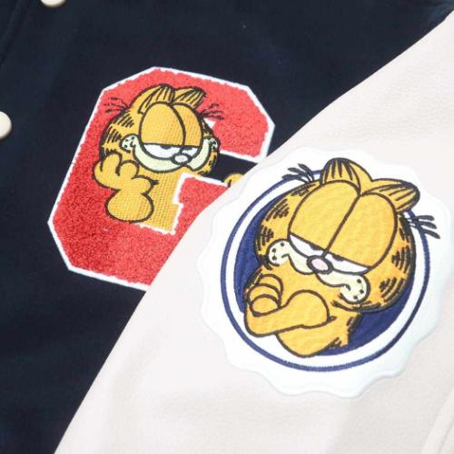 ガーフィールド スタジャン アウター メンズ キャラクター レス