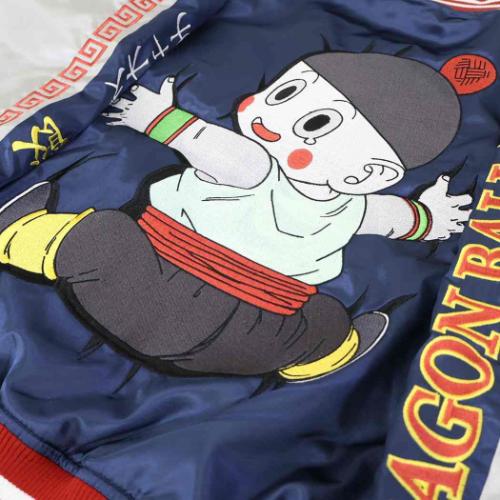 アウター スカジャン Lサイズ ドラゴンボールZ チャオズ 丸眞 メンズ