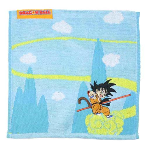 ミニタオル シャーリングハンカチタオル ドラゴンボール 筋斗雲にのって 丸眞