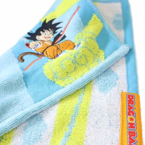 ミニタオル シャーリングハンカチタオル ドラゴンボール 筋斗雲にのって 丸眞