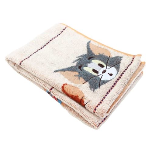トムとジェリー キャラクター フェイスタオル パイルジャガード