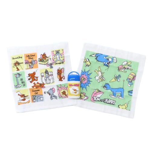 ハンドタオル ハンドタオル2枚組 ワーナーブラザース トムとジェリー