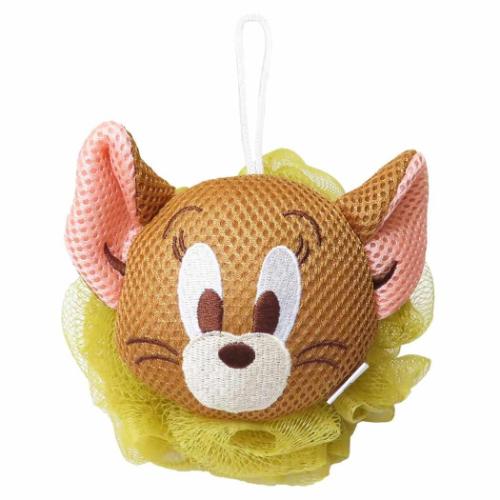 トムとジェリー キャラクター ボディスポンジ 泡スポンジ ウォッシュイエロー ワーナーブラザース グッズ