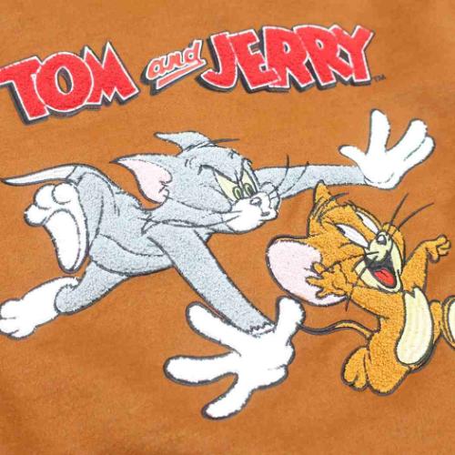 トムとジェリー スタジャン ワーナーブラザース アウター レディース キャラクター キャッチアンドラン L