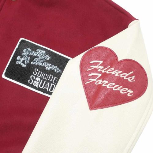 ハーレイクイン アウター メンズ スタジャン モンスターガール 3L DCコミック 映画キャラクター グッズ ハーレイクイン アウター メンズ スタジャン モンスターガール 3L DC