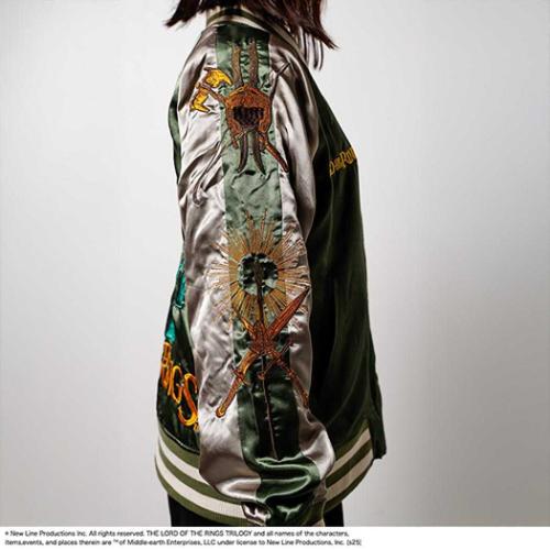 アウター ロードオブザリング スカジャン L ザ リング キャラジャン メンズ レディース ユニセックス