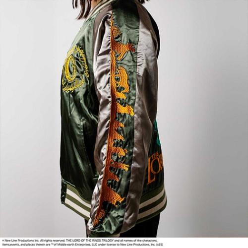 アウター ロードオブザリング スカジャン L ザ リング キャラジャン メンズ レディース ユニセックス