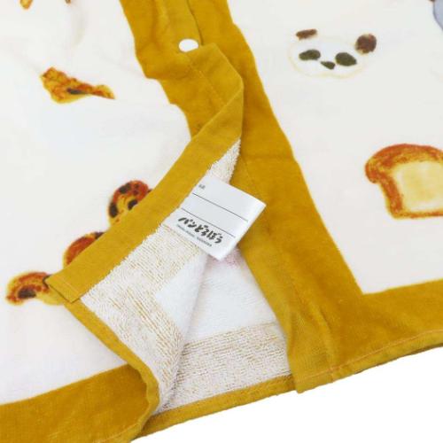 ラップタオル パンどろぼう 60丈マキタオル 60cm丈巻き巻きタオル パンどろぼう サマーレジャー用品 海プール着替えタオル