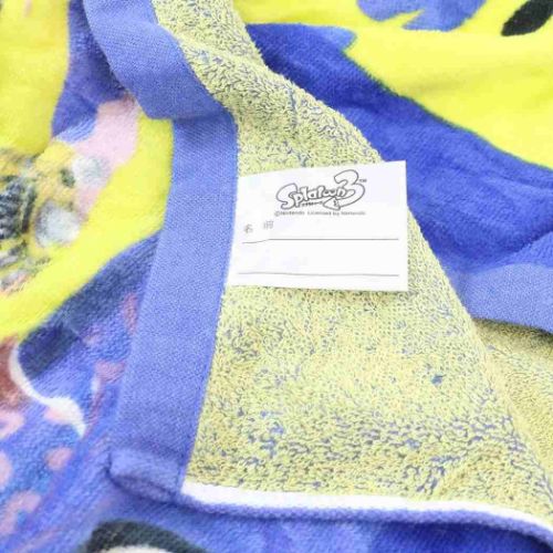 ラップタオル 60丈マキタオル 60cm丈巻き巻きタオル スプラトゥーン3 プレイサマー 丸眞 サマーレジャー用品 海プール着替えタオル 女の子 男の子 キャラクター