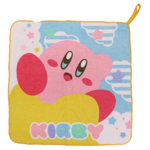 星のカービィ ループタオル ループ付きハンドタオル ワープスターとカービィ 丸眞