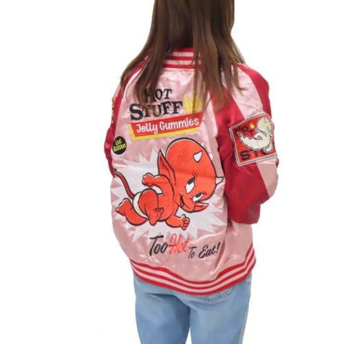スカジャン アウター ホットスタッフ レッドホット 丸眞 プレゼント キャラクター