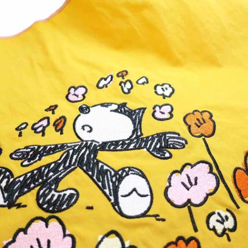 手提げかばん トートバッグ フィリックス 寝転びキャット 丸眞 プレゼント