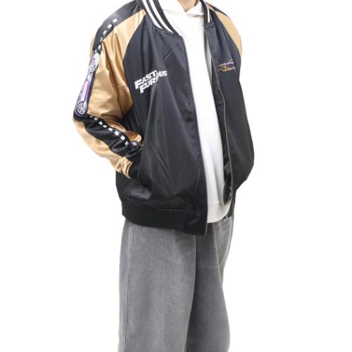 ワイルドスピード 映画キャラクター アウター スカジャン 3L スピードレースカー