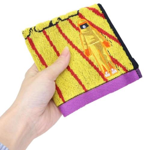 ミニタオル バックトゥザフューチャー パイルジャカードハンカチタオル