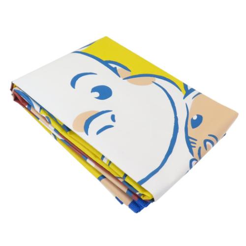 おさるのジョージ レジャーシート ピクニック用品 絵本キャラクター ぎゅうぎゅうアニマル 丸眞