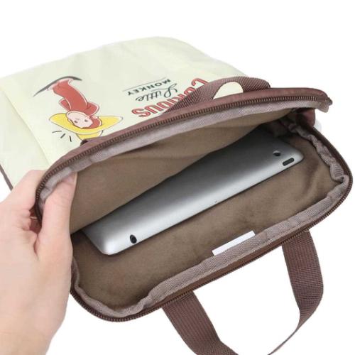 おさるのジョージ グッズ タブレットケース 絵本キャラクター ガジェットケース リラックスバルーン 新入学