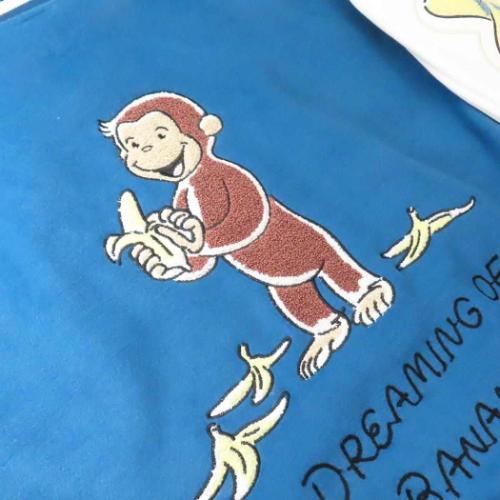 おさるのジョージ アウター レディース スタジャン ドリーミングバナナ L 丸眞