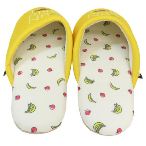 ルームシューズ スリッパ おさるのジョージ 大好きなバナナ 丸眞 プレゼント かわいい 室内履き