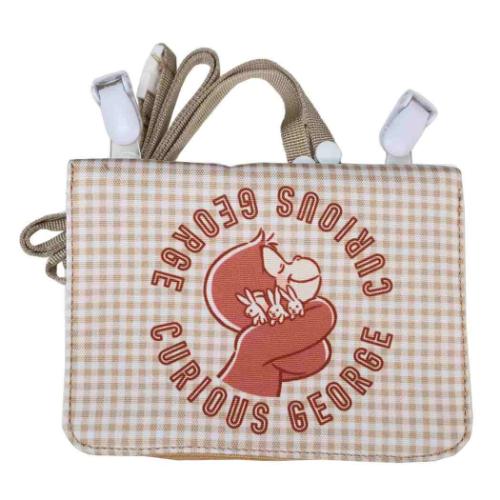 おさるのジョージ 絵本キャラクター クリップポケット ポケットポーチ グッドフレンズ