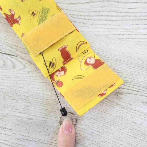 キッズキーケース キーケース リラックスバルーン おさるのジョージ 丸眞 新学期準備雑貨 絵本キャラクター