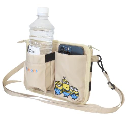 ミニオンズ ショルダー キャリーケースドリンクホルダー イエローフレンズ ユニバーサル映画 丸眞 トラベルグッズ 旅行