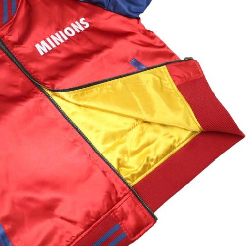ミニオン グッズ アウター ユニバーサル映画 キャラクター スカジャン L アンストッパブルレッド
