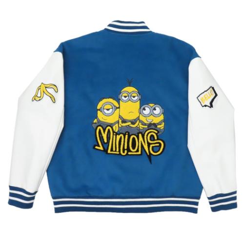 ミニオン アウター メンズ スタジャン ストリートトリオ 3L ユニバーサル映画 キャラクター グッズ MINIONS（ミニオンズ） ミニオン アウター メンズ スタジャン
