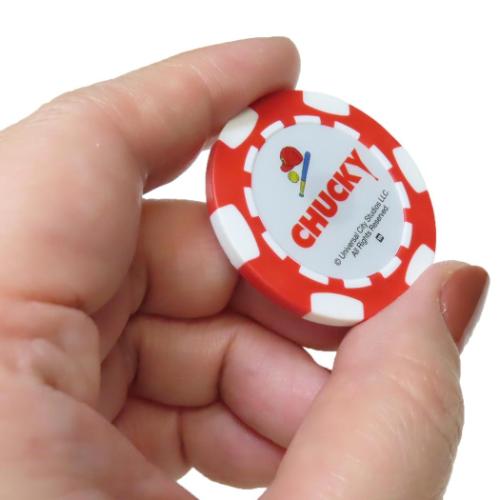 コインマーカー CHUCKY チャッキー ゴルフ用品 丸眞 クリーピードール グッズ