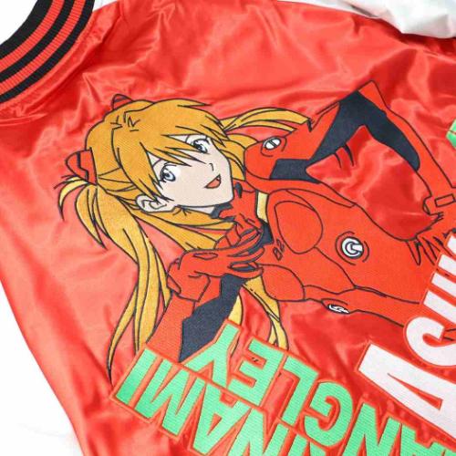 エヴァンゲリオン グッズ アウター アニメキャラクター スカジャン L