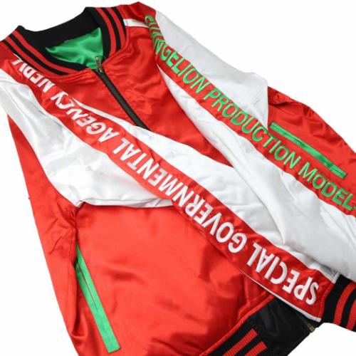 エヴァンゲリオン グッズ アウター アニメキャラクター スカジャン L