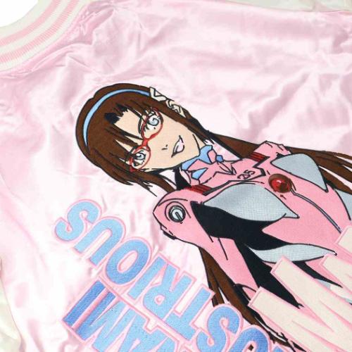 エヴァンゲリオン アニメキャラクター アウター スカジャン L 真希波 マリ イラストリアス 丸眞