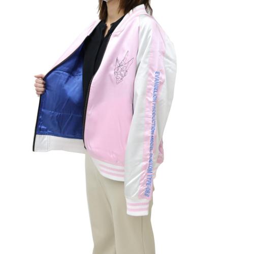 エヴァンゲリオン アニメキャラクター アウター スカジャン L 真希波 マリ イラストリアス 丸眞