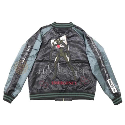 L エヴァンゲリオン NERVスカジャン 刺しゅう、他M 3L ジャケット 映画 L エヴァンゲリオン NERVスカジャン 刺しゅう、他M 3L ジャケット 映画