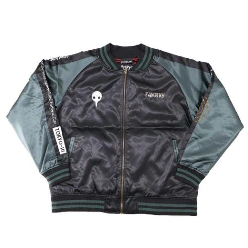 エヴァンゲリオン アニメキャラクター アウター スカジャン 3L 第4の使徒