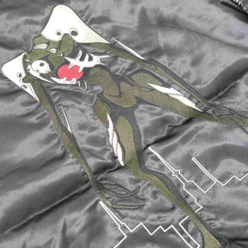 エヴァンゲリオン アニメキャラクター アウター スカジャン 3L 第4の使徒