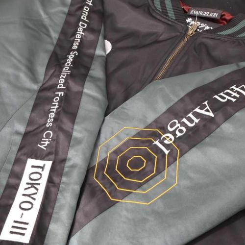 エヴァンゲリオン アニメキャラクター アウター スカジャン 3L 第4の使徒