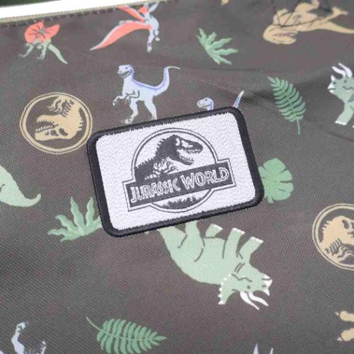 靴用バッグ シューズバック ジュラシックワールド ネイチャーワールド 丸眞 恐竜 上履き 上靴 子供