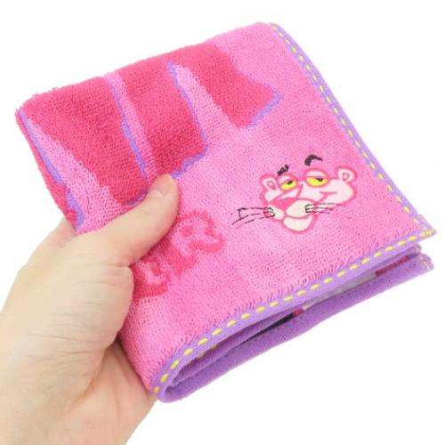 ピンクパンサー キャラクター ミニタオル シャーリングハンカチタオル