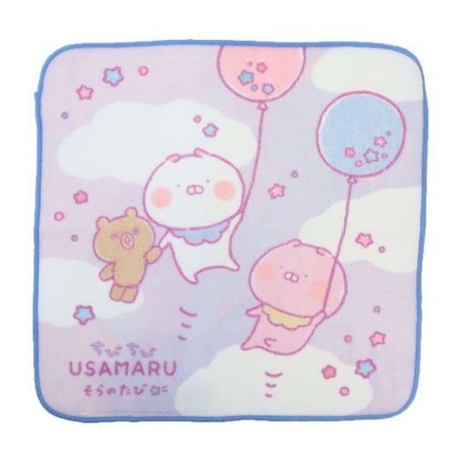 ハンドタオル うさまる ミニタオル そらでぷかぷか LINEスタンプ プレゼント