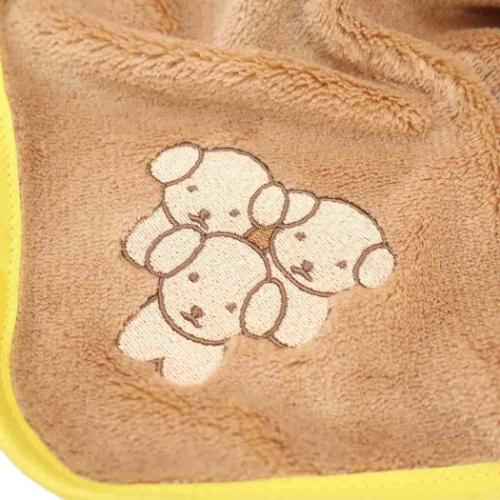 ミッフィー 吊り下げ マスコットタオル マイクロループタオル スナッフィーとおでかけ ディックブルーナ 丸眞