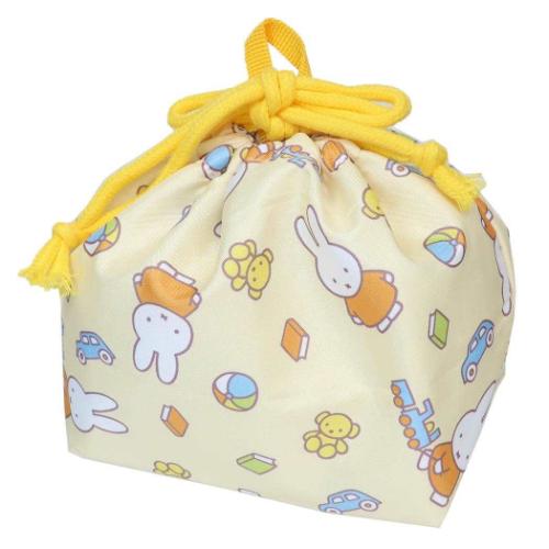 ミッフィー マチ付き巾着 ランチ巾着 カラフルツール ディックブルーナ 絵本キャラクター グッズ
