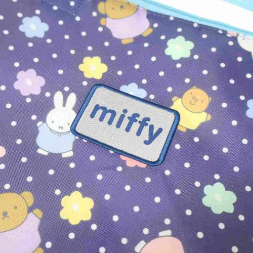 シューズバック 靴用バッグ ネイビーエレガント ミッフィー ディックブルーナ 丸眞