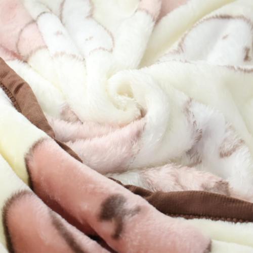 ミッフィー 絵本キャラクター 毛布 ポリエステルマイヤー毛布 ふたりでぬくぬく ディックブルーナ