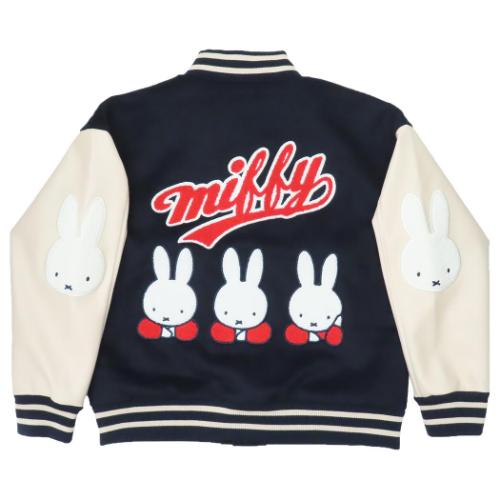 ミッフィー 絵本キャラクター アウター レディース スタジャン ストリートミッフィー L ディックブルーナ グッズ