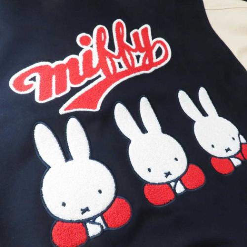 ミッフィー 絵本キャラクター アウター レディース スタジャン ストリートミッフィー L ディックブルーナ グッズ
