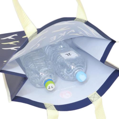 手提げかばん 不織布バッグ JAL 日本航空 フライトプラン 丸眞