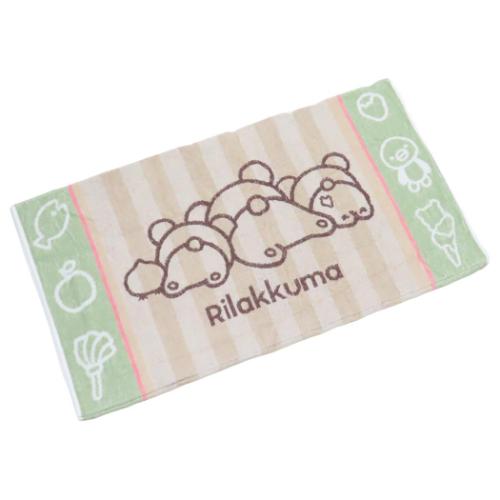 タオル枕カバー 大人用枕カバー サンエックス リラックマ おやすみリラックマ 丸眞 抗菌 寝具