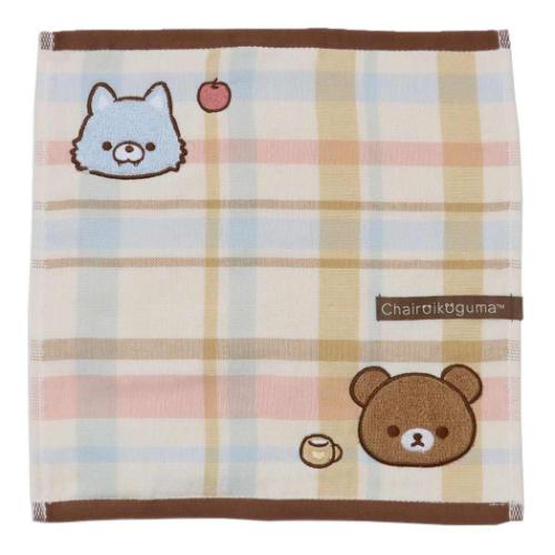 リラックマ サンエックス キャラクター ハンドタオル ミニタオル