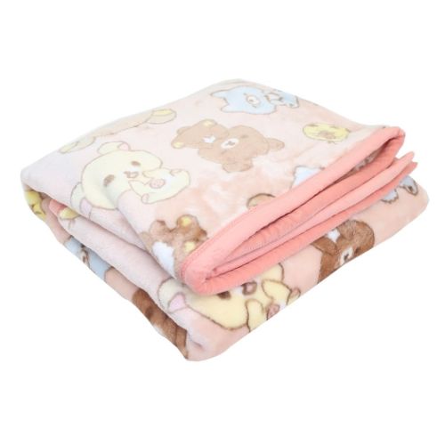リラックマ ひざ掛け毛布 ハーフ毛布 ごろごろリラックマ サンエックス